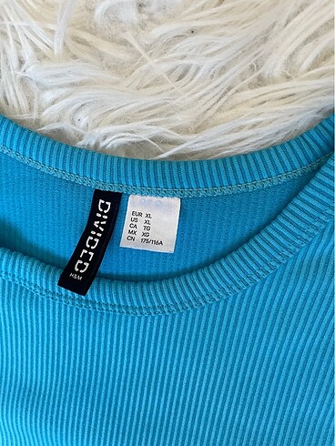 H&M HM CROP BLUZ