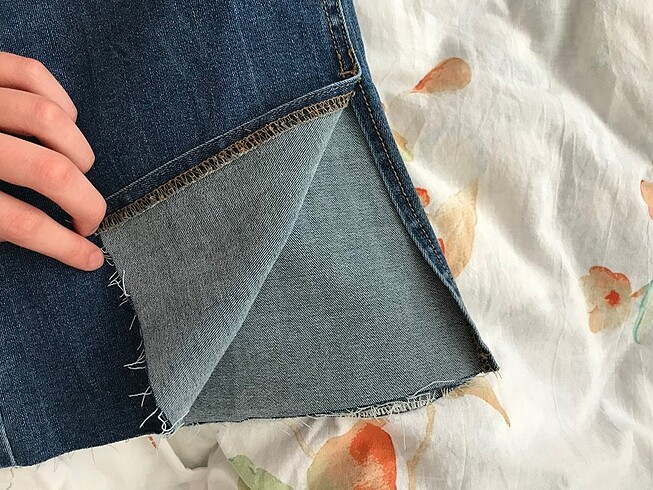 34 Beden Stradivarius İspanyol paça pantolon