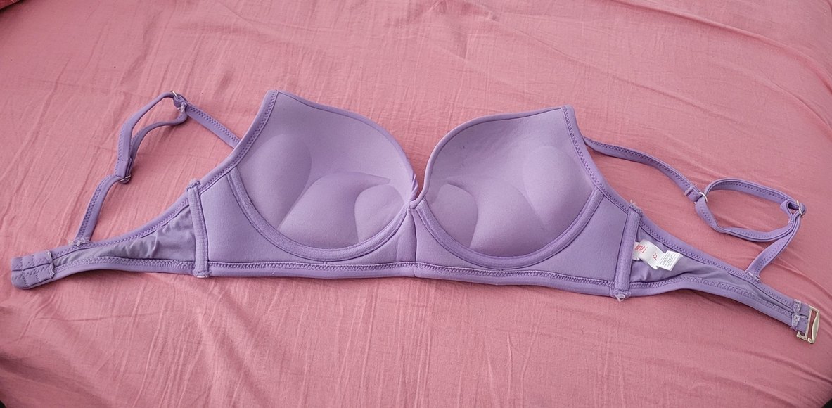 Lila Çizgili Deniz Şortu - Görsel 4