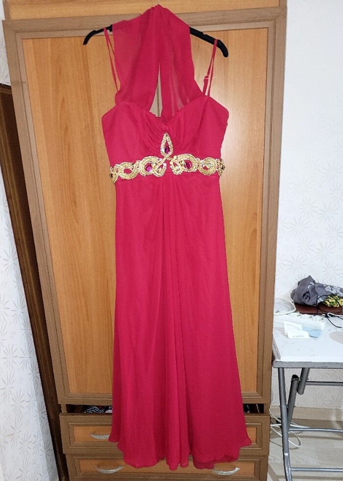 Taşlı abiye - Görsel 3