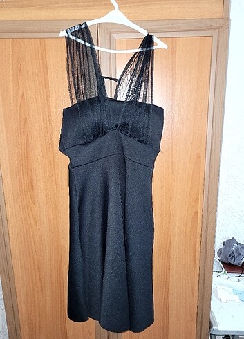 Siyah elbise  - Görsel 5