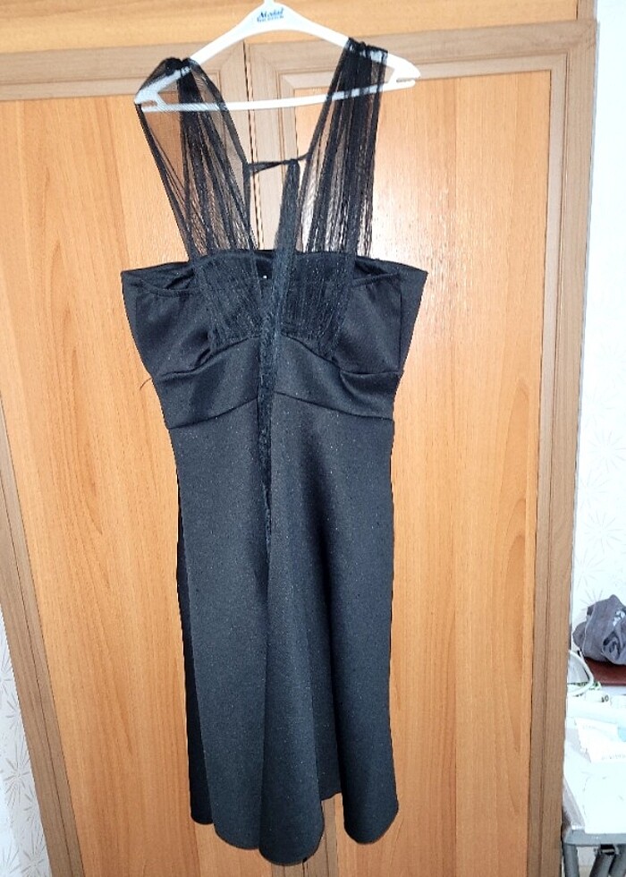 Siyah elbise  - Görsel 3