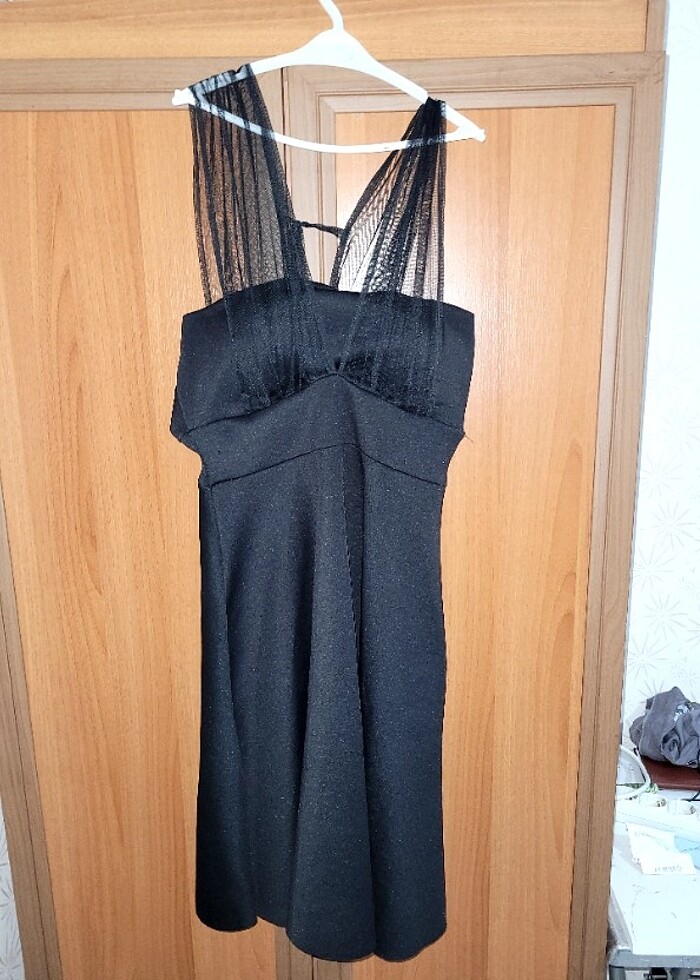 Siyah elbise  - Görsel 5