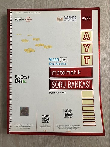 3 4 5 ayt matematik soru bankası