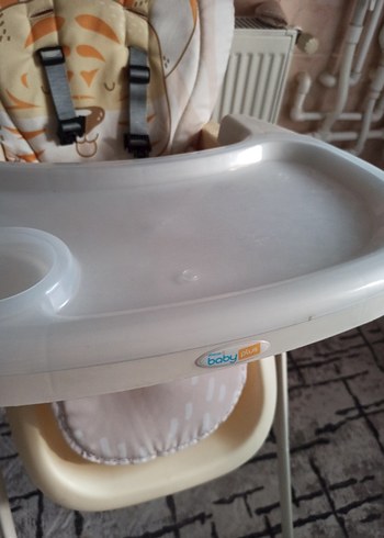 BabyJem Turuncu Pastel Bebek Mama Sandalyesi