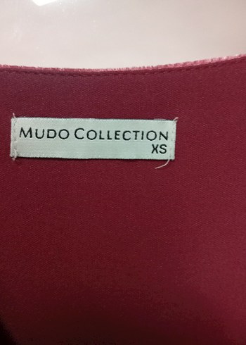 Bordo Midi Kadın Abiye Elbise - Görsel 2