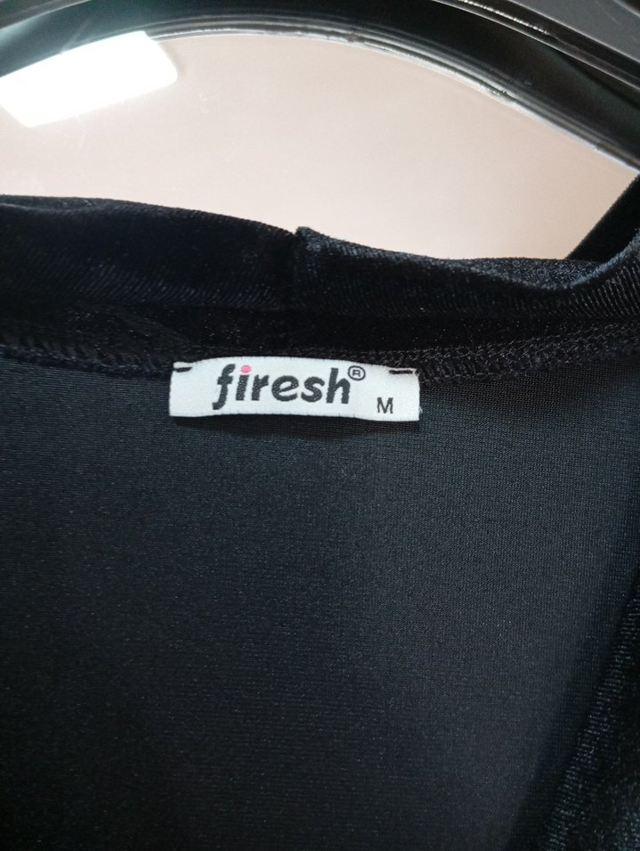 Siyah Uzun Kollu V Yaka Gotik Elbise - Görsel 2