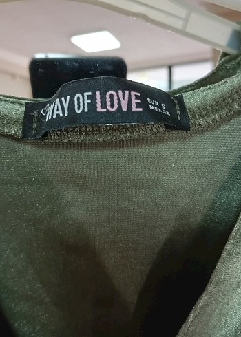 Uzun Kollu V Yaka Gri Drapeli Abiye Elbise - Görsel 2