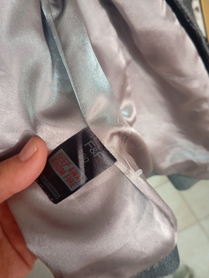 gri blazer ceket - Görsel 3