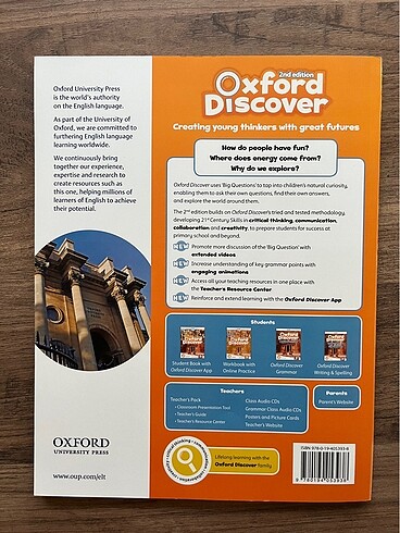Beden Oxford Discover- 2nd Edition