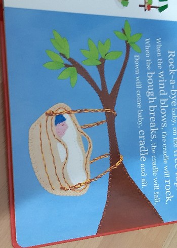  Beden Renk Nursery Rhymes Çocuk Kitabı ingilizce