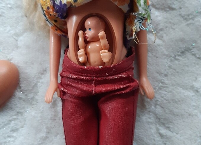 Hamile barbie bebek