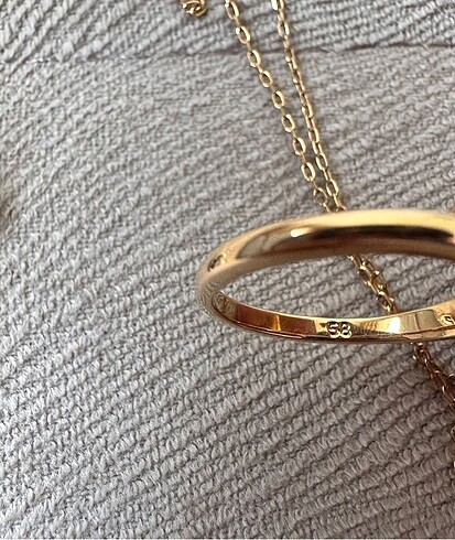 Beden altın Renk Swarovski yüzük