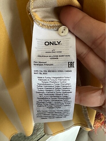 42 Beden çeşitli Renk Only gömlek