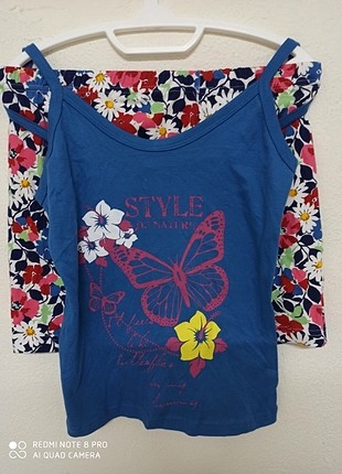 Şortlu pijama takımı