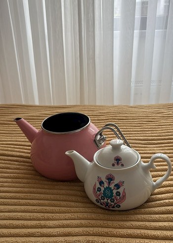 Pastel Pembe Çaydanlık Seti - Görsel 2