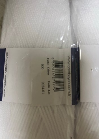 Beyaz Örgü İpi 3'lü Paket - Görsel 2
