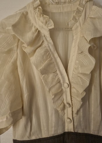 BCBG Max & Cleo bitişik takım elbise kalem etek gömlek vintage bohem ofis