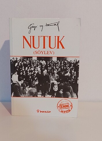 Nutuk (Söylev) Atatürk Inkılap Yayın tam metin orijinal kitap
