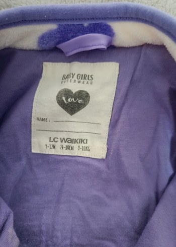 LCW 9-12 ay peluş mont tertemiz sorunsuz - Görsel 2