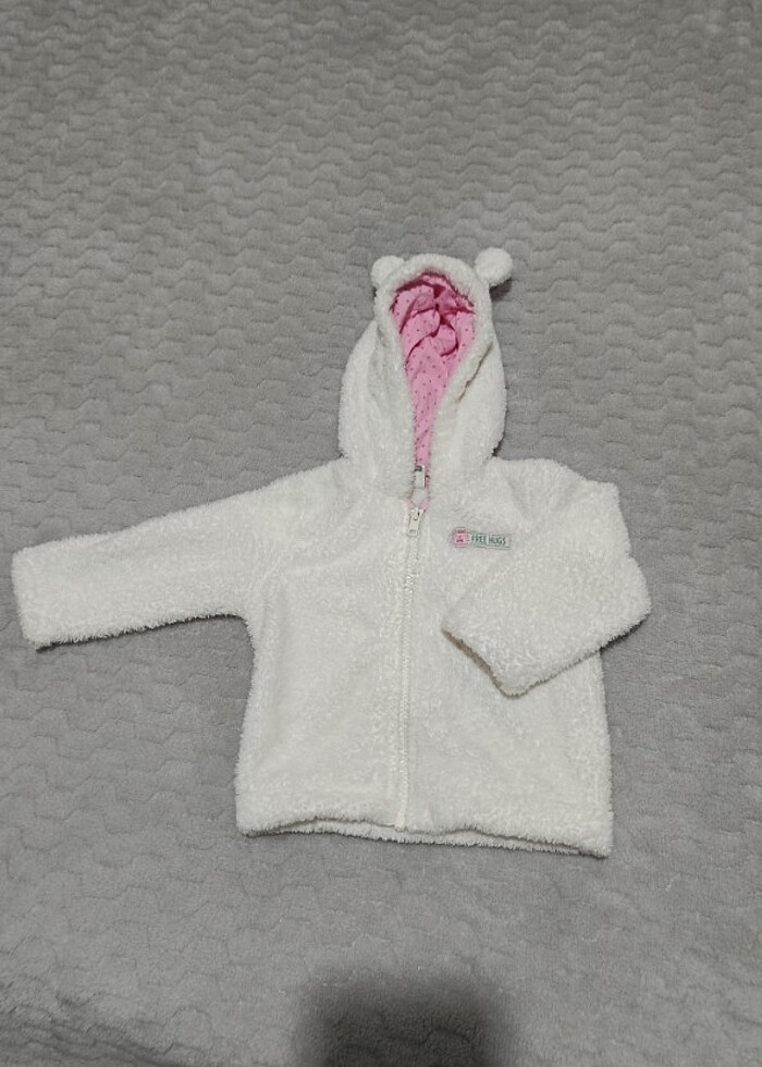 Bebek peluş mont - Görsel 3