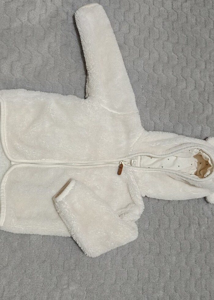 Bebek peluş mont - Görsel 3