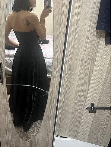 s Beden siyah Renk Siyah düz elbise