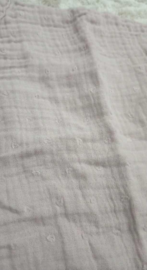 Kız Çocuk Bej Keten V Yakalı Gömlek - Görsel 4