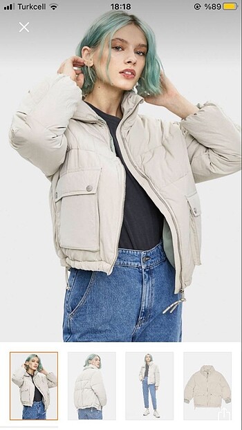 bershka kum rengi mont