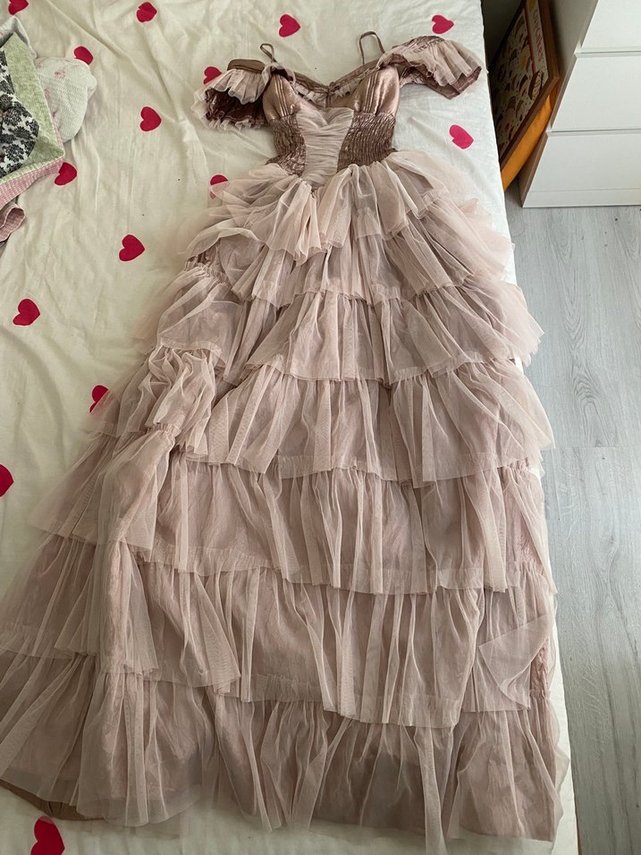 Tebi vintage dönem elbisesi abiye - Görsel 4