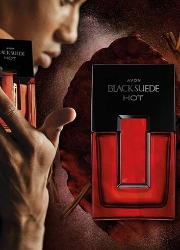 Avon Black Suede Hot Erkek parfüm 75 ml 