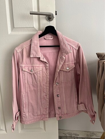 Lila denim ceket