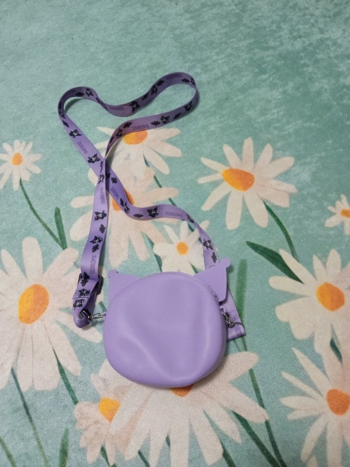 Mor Bağlamalı Tie-Dye Kız Çanta - Görsel 2