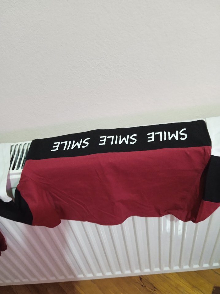 Bordo Kadın Spor Rahat Kesim Eşofman Altı - Görsel 5