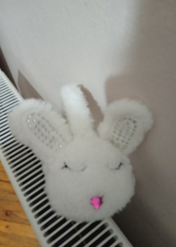 Beyaz Kürklü Çocuk Saç Bandı - Görsel 2