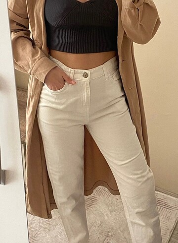 beyaz jean