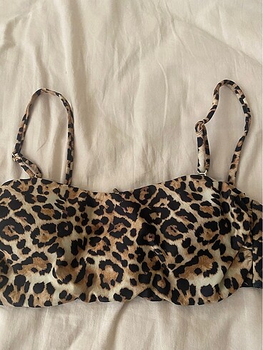 Leoparlı bikini