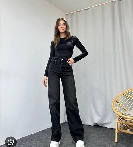 Trendyol & Milla Siyah jean
