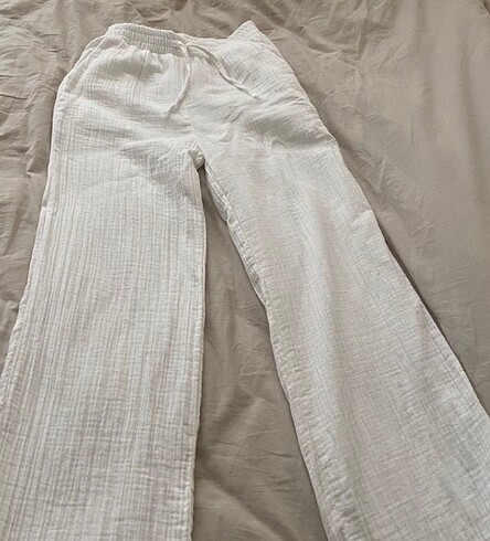 Stradivarius Keten pantolon