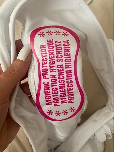 34 Beden Beyaz bikini