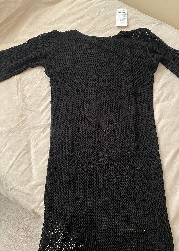 Siyah plaj elbisesi - Görsel 2