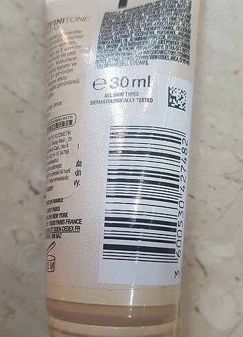 Beden Renk Maybelline affinitone fondöten