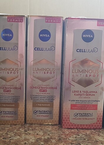 Nivea luminous yaşlanma karşıtı bakım kremi 