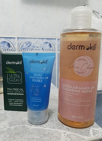 Dermokil serum maske ve micellar tonik