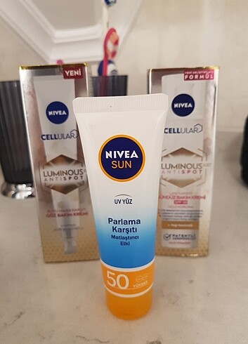 Nivea parlama karşıtı güneş kremi 