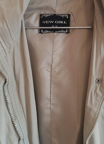New girl spor trençkot parka - Görsel 6