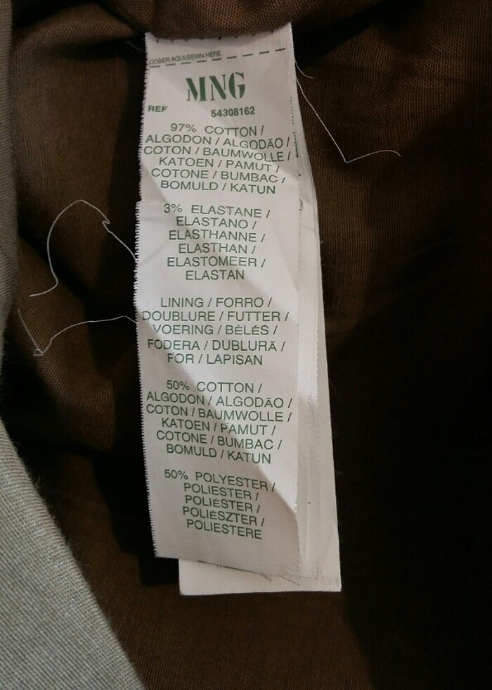 Yağ yeşili kalem etek - Görsel 5