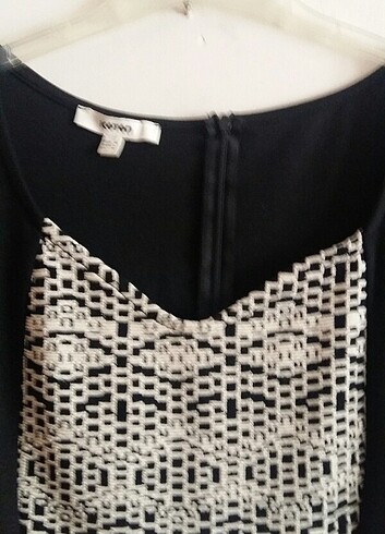 hiKoton önü kilim desenli elbise - Görsel 6