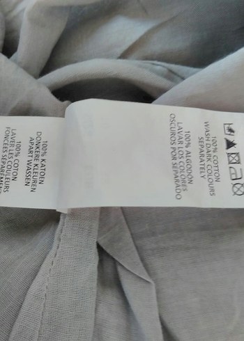 Nakışlı Pilili Midi Gri Kadın Etek - Görsel 5