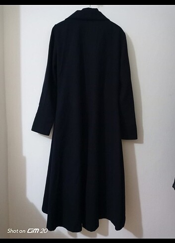 Lacivert kaşe kaban